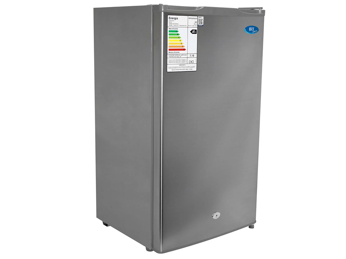 FRIGOBAR 110 LTS ACERO INOXIDABLE IRT 1
