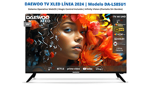 SMART TV DAEWOO LED 4K UHD 85