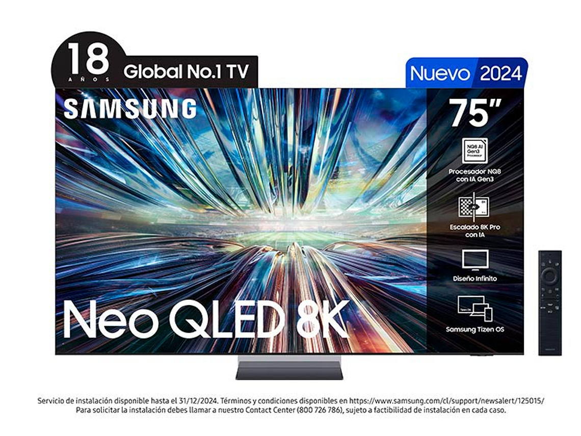 SMART TV SAMSUNG NEO QLED 8K 75