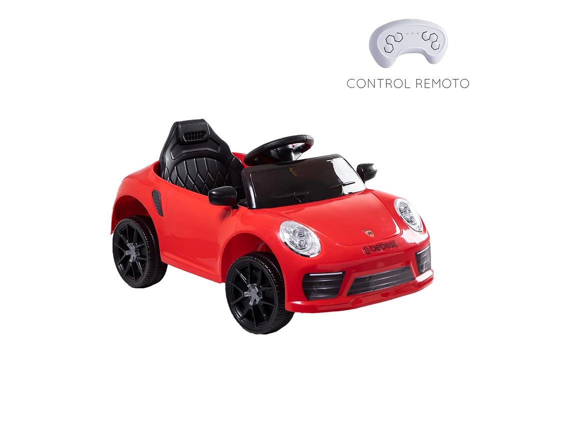 AUTO DEPORTIVO ELÉCTRICO RACE ROJO BEBESIT 3