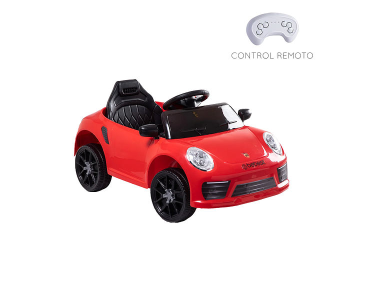 AUTO DEPORTIVO ELÉCTRICO RACE ROJO BEBESIT 3