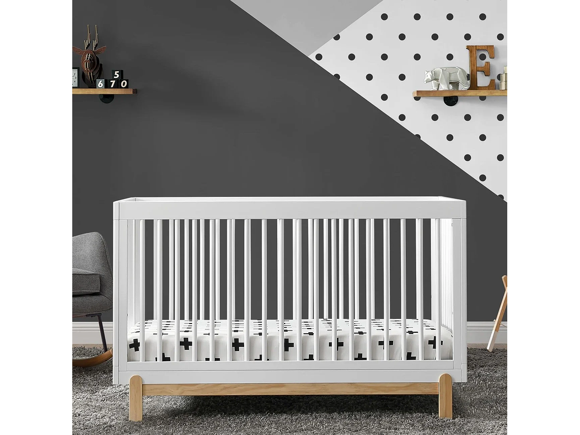 CUNA CONVERTIBLE 4 EN 1 POPPY BLANCA DELTA CHILDREN 4