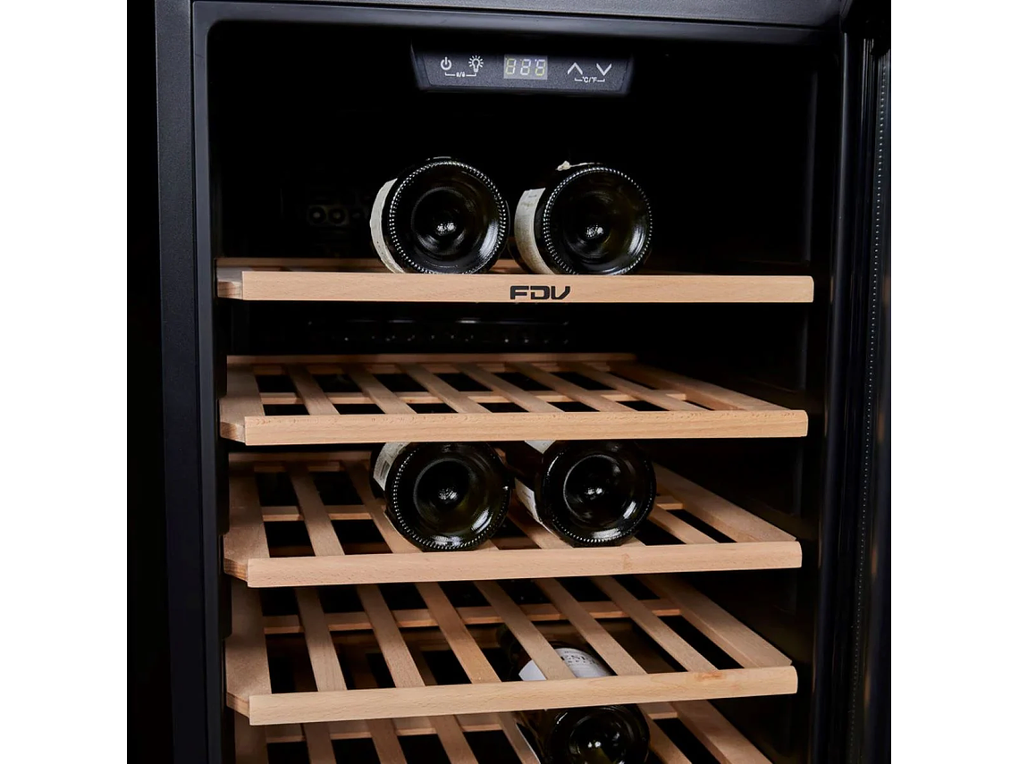 ENFRIADOR DE VINOS FDV BLACK - CAPACIDAD 56 BOTELLAS 8