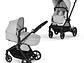 COCHE DE PASEO EOS BLK 2 EN 1 LAVA GREY - Miniatura 8