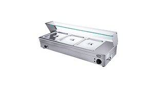 VITRINA PROCHEF CALOR BAÑO MARIA SOBREMESA 3 X GN 1/2PROCHEF