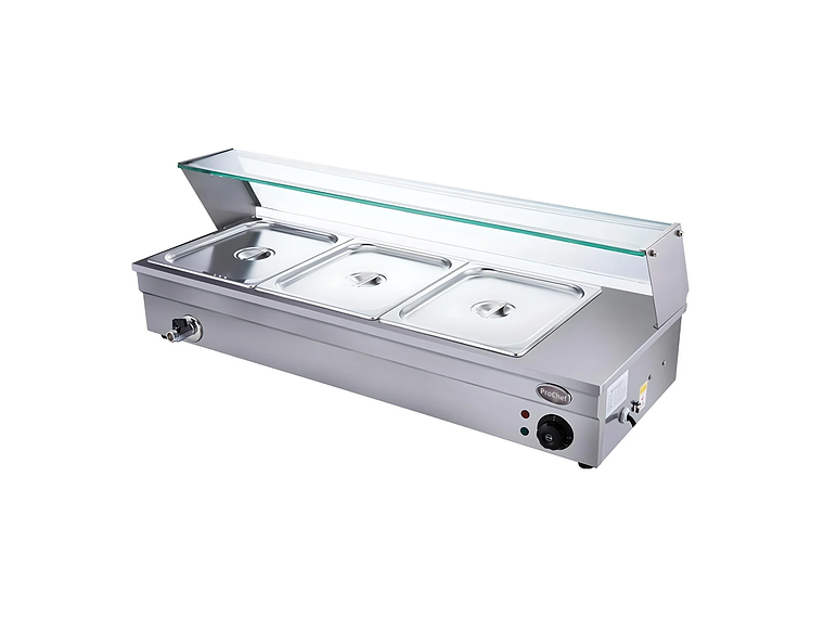 VITRINA PROCHEF CALOR BAÑO MARIA SOBREMESA 3 X GN 1/2PROCHEF 1