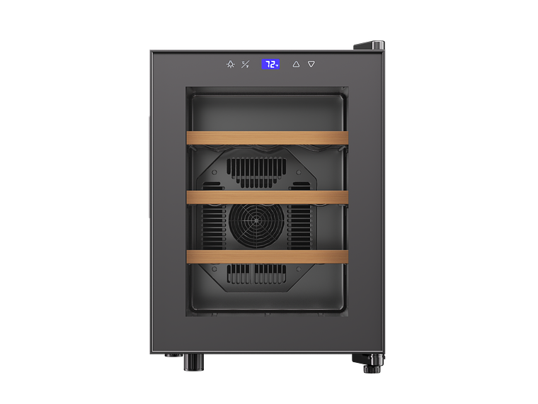 CAVA DE VINO TERMOELÉCTRICA 12 BOTELLAS PANEL TOUCH NOBLEX 2