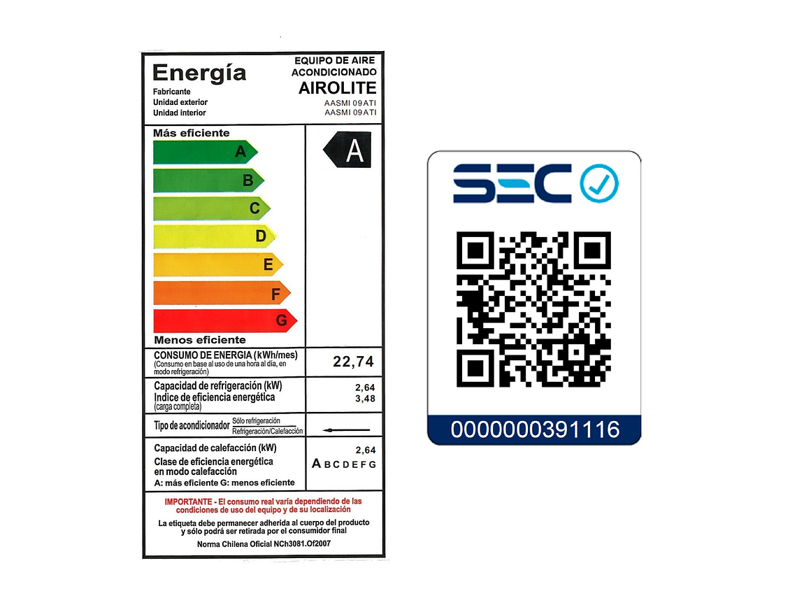 AIRE ACONDICIONADO INVERTER 9000BTU WIFI APP 3