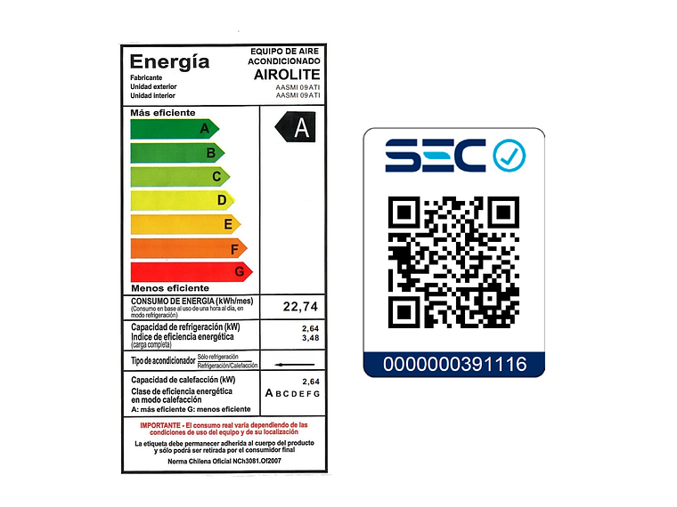 AIRE ACONDICIONADO INVERTER 9000BTU WIFI APP 3