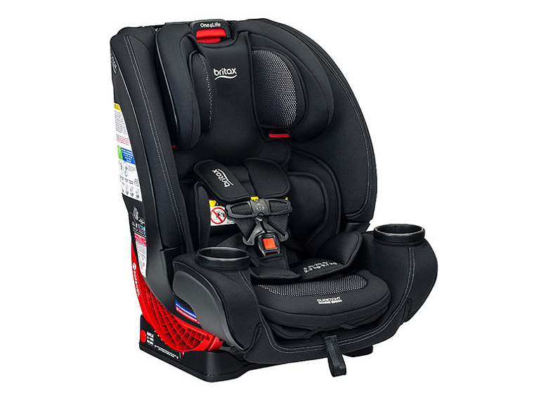SILLA AUTO BRITAX CONVERTIBLE ONE4LIFE COOL FLOW CARBON NEGRO 3
