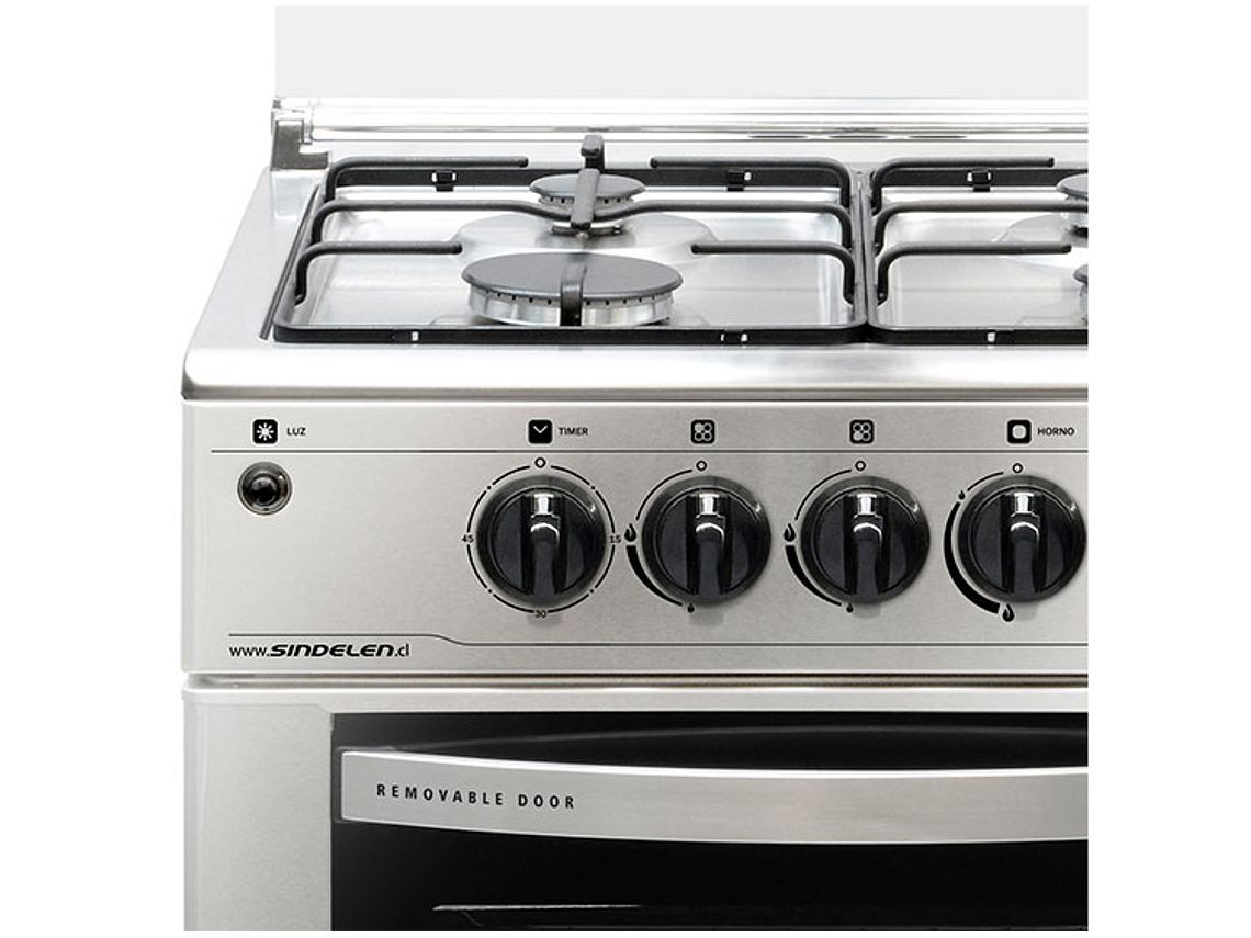 COCINA A GAS LICUADO/NATURAL SINDELEN 4 PLATOS CH-6200IN 2