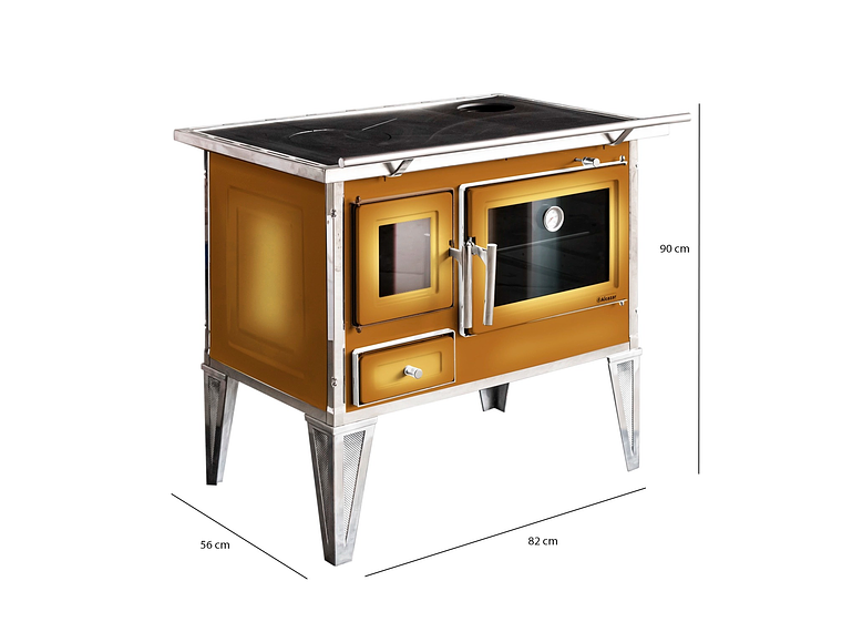 COCINA A LEÑA ALCAZAR CALBUCO L80 DIFUMADA 3