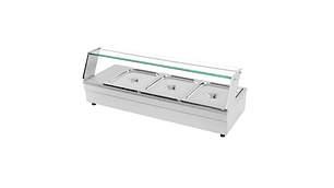 VITRINA PROCHEF CALOR BAÑO MARIA SOBREMESA 3 X GN 1/2PROCHEF