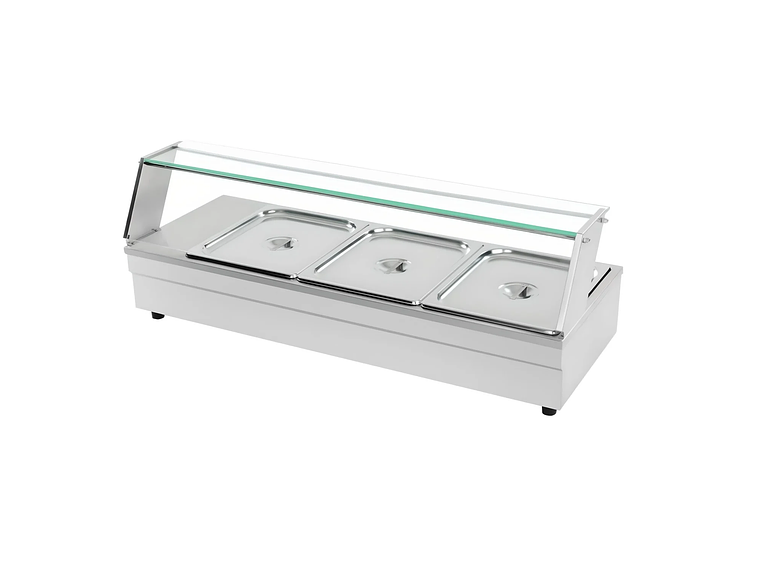 VITRINA PROCHEF CALOR BAÑO MARIA SOBREMESA 3 X GN 1/2PROCHEF 2