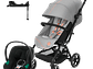 COCHE TRAVEL SYSTEM EEZY S PLUS V3 BLK GREY+ATON B2+BASE - Miniatura 1