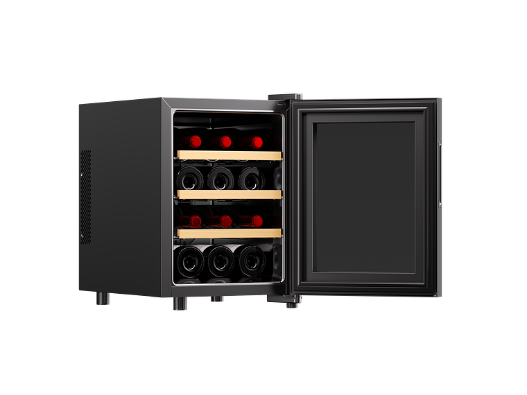 CAVA DE VINO TERMOELÉCTRICA 12 BOTELLAS PANEL TOUCH NOBLEX 3