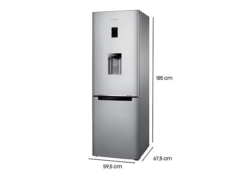 REFRIGERADOR SAMSUNG BOTTOM FREEZER NO FROST 321 L RB33J3830SA 3