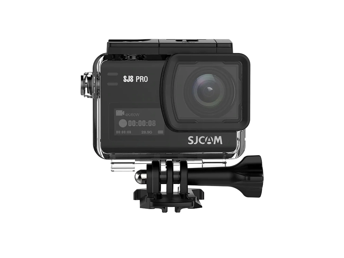 CÁMARA DE ACCION SJCAM SJ8 PRO DUAL 4K 60FPS ESTABILIZADOR 2 BATERIAS 5