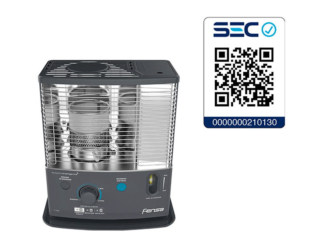 ESTUFA FENSA PARAFINA MECHA 4,2 LT F 720+ 7
