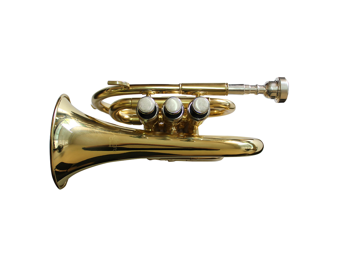 TROMPETA ALLEGRO POCKET BB DORADA ALL6417L 2