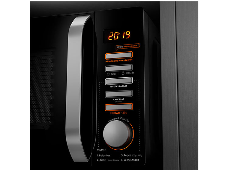 MICROONDAS DIGITAL MM20FBH 20LTS MADEMSA 5
