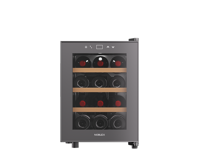 CAVA DE VINO TERMOELÉCTRICA 12 BOTELLAS PANEL TOUCH NOBLEX 5