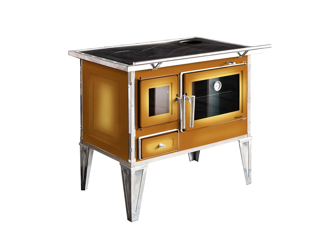 COCINA A LEÑA ALCAZAR CALBUCO L80 DIFUMADA 6