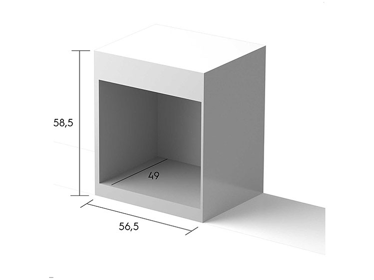 HORNO ELÉCTRICO FENSA F 1060R A EMPOTRABLE 66 L 2