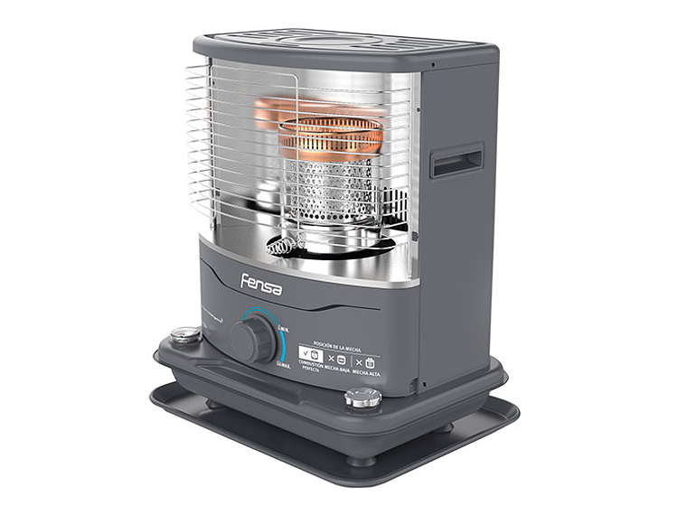 ESTUFA FENSA PARAFINA MECHA 4 LT F 1120+ 3