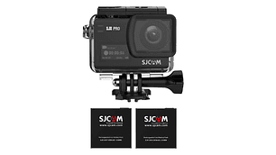 PACK CÁMARA SJCAM SJ8 PRO 4K 60FPS DUAL + 2 BATERIAS