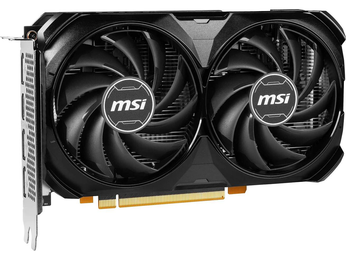 TARJETA DE VIDEO MSI NVIDIA® GEFORCE® RTX™ 4060 VENTUS 2X BLACK OC, 8GB GDDR6, 128-BIT, PCI-E 4.0 2