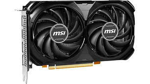 TARJETA DE VIDEO MSI NVIDIA® GEFORCE® RTX™ 4060 VENTUS 2X BLACK OC, 8GB GDDR6, 128-BIT, PCI-E 4.0