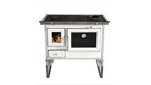 COCINA A LEÑA ALCAZAR CALBUCO L80 BLANCA