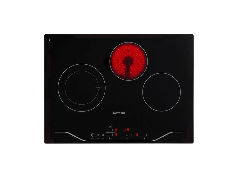 ENCIMERA ELÉCTRICA 3 PLATOS FENSA VITROCERÁMICA FEV 3T 3