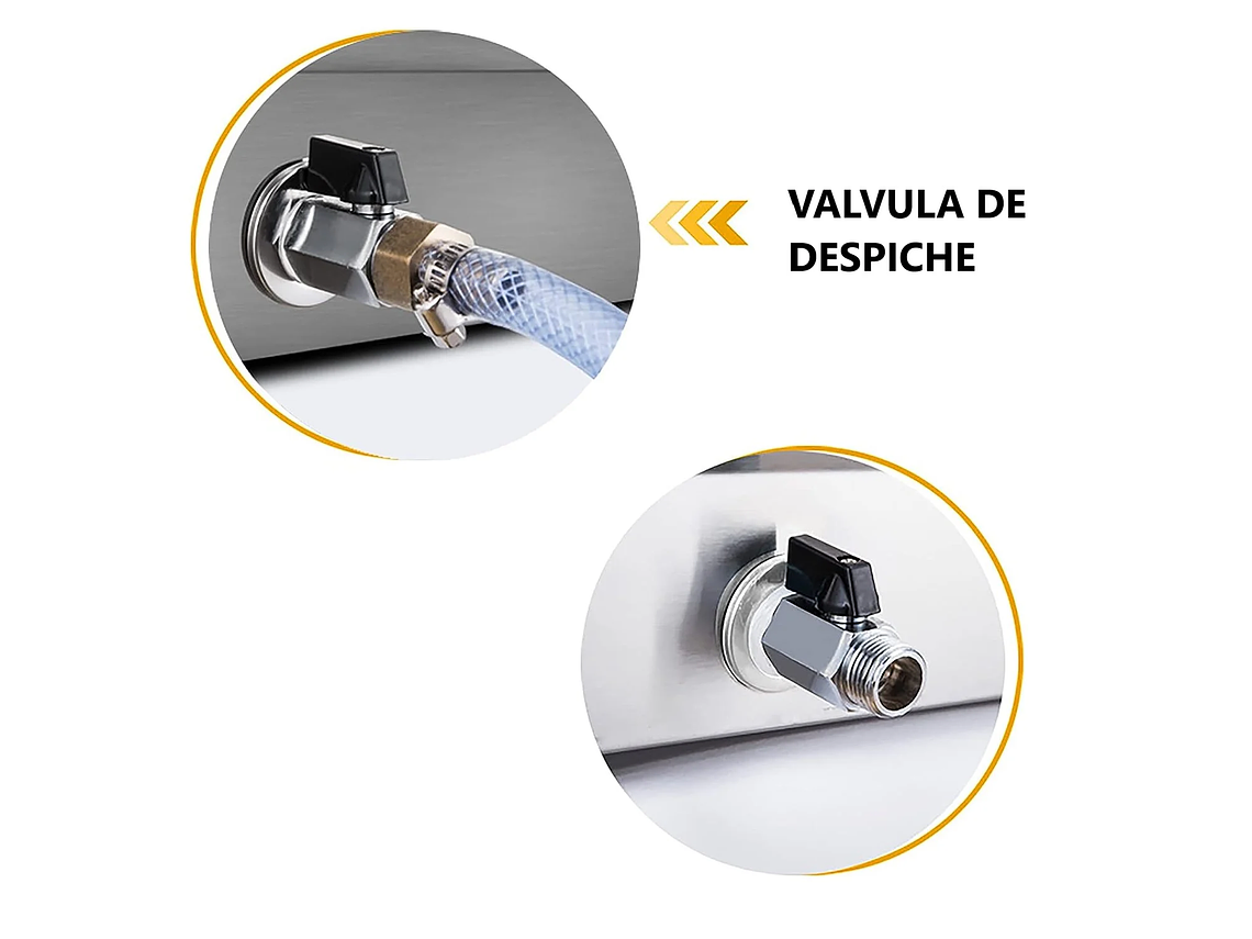 VITRINA PROCHEF CALOR BAÑO MARIA SOBREMESA 3 X GN 1/2PROCHEF 8