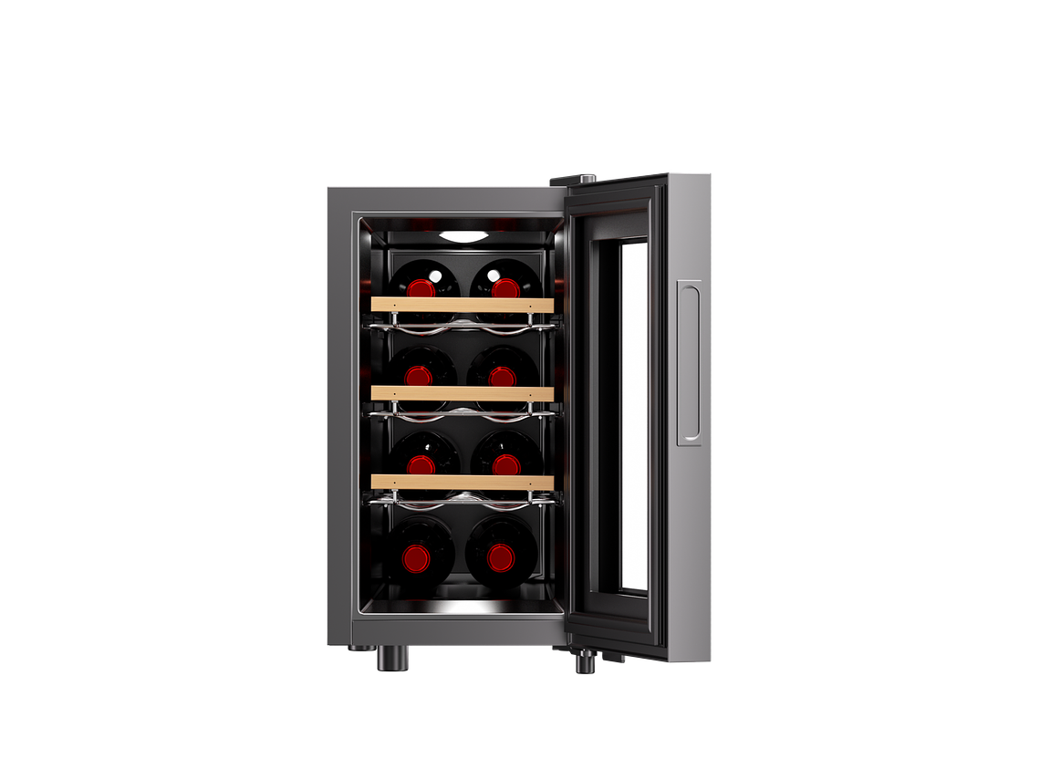 CAVA DE VINO TERMOELÉCTRICA 8 BOTELLAS PANEL TOUCH NOBLEX 5