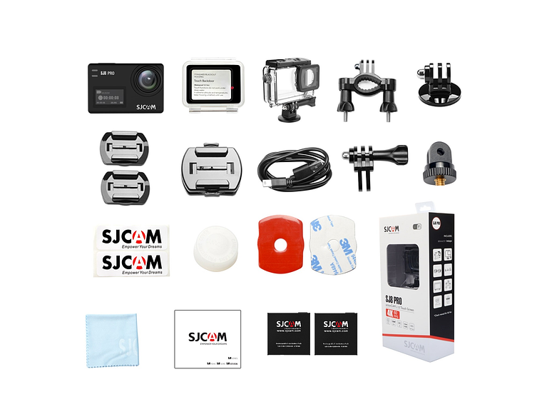 PACK CÁMARA SJCAM SJ8 PRO 4K 60FPS DUAL + 2 BATERIAS 6