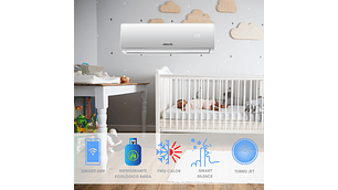 INCLUYE INSTALACIÓN EN RM SPLIT ON/OFF 9000BTU WIFI APP