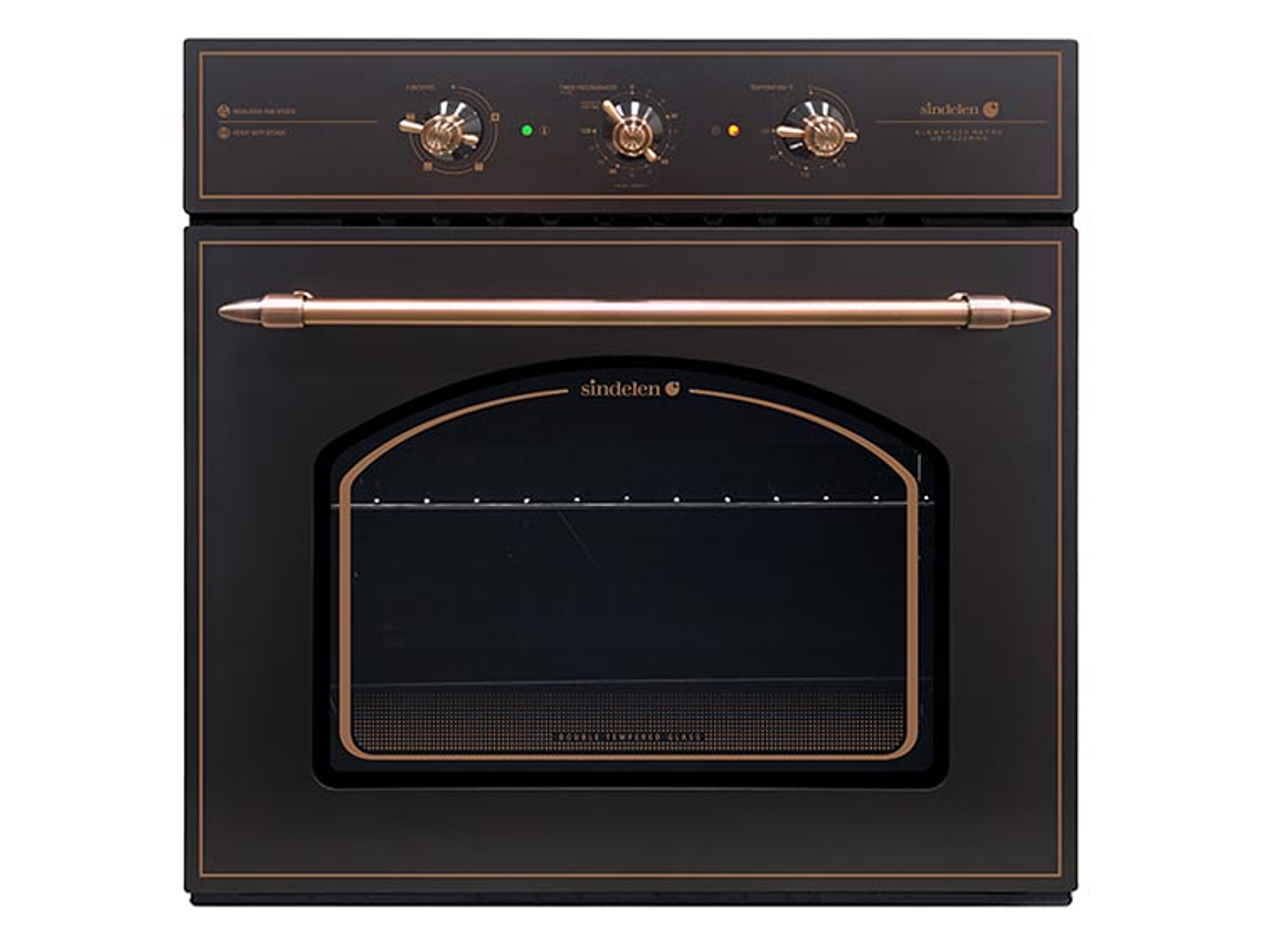 HORNO ELÉCTRICO SINDELEN EMPOTRABLE HE-7220R NEGRO 1