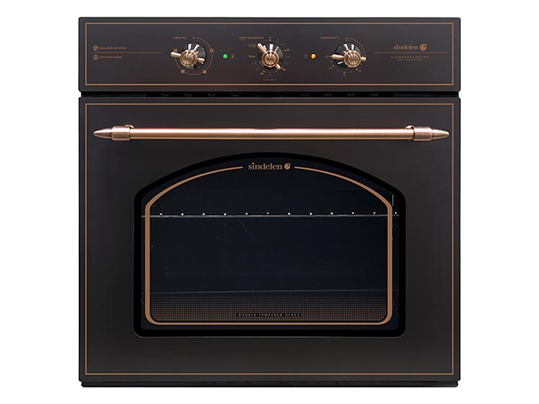 HORNO ELÉCTRICO SINDELEN EMPOTRABLE HE-7220R NEGRO 1