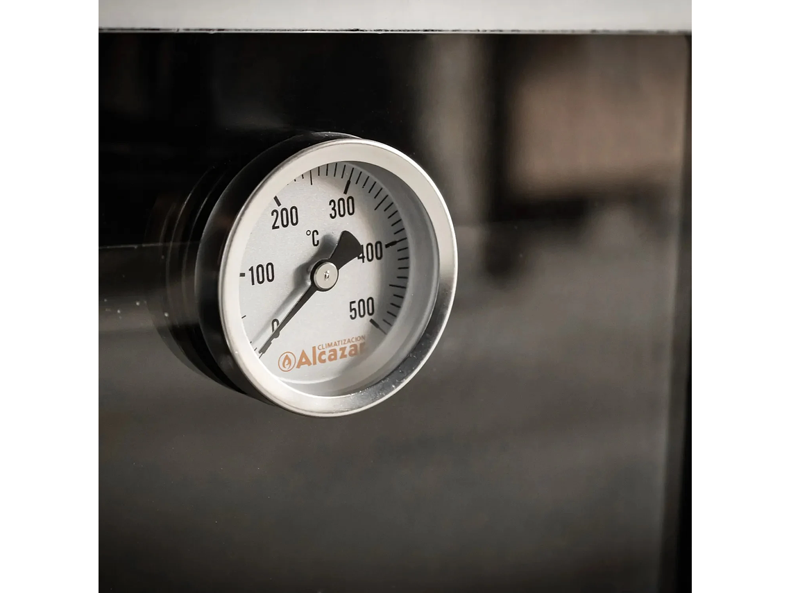 COCINA A LEÑA ALCAZAR CALBUCO L80 BLANCA 8