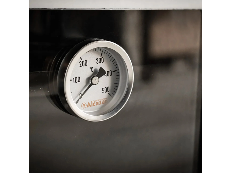 COCINA A LEÑA ALCAZAR CALBUCO L80 BLANCA 8