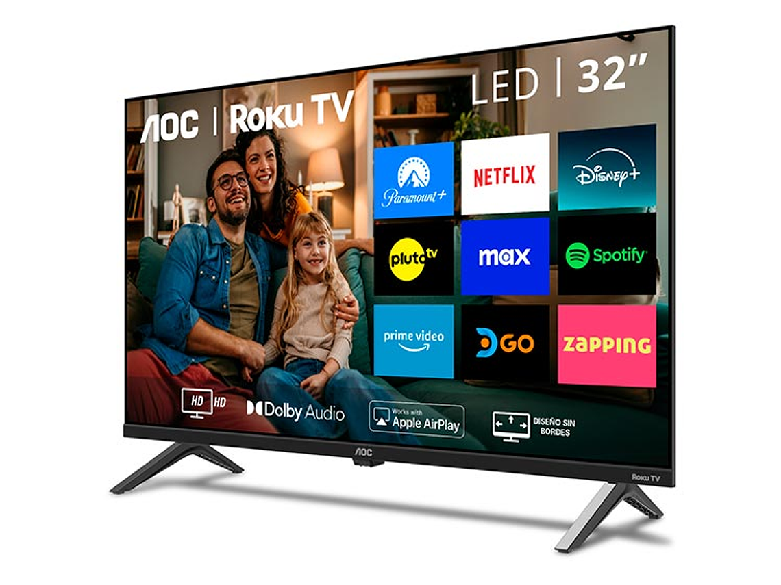 SMART TV AOC LED HD 32” 32S5045 2
