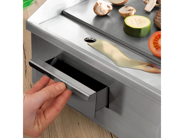 PLANCHA CHURRASQUERA PROCHEF EG820 73 X 50 CM ELECTRICA INOX 4