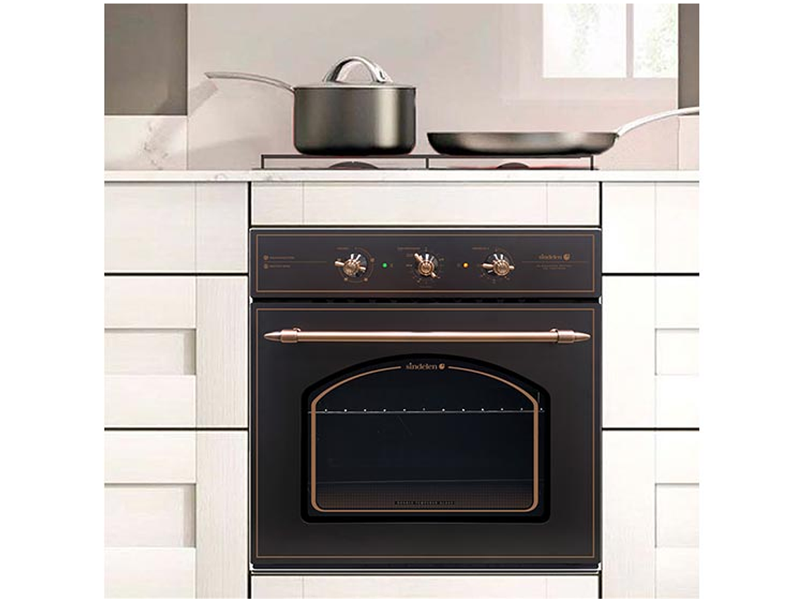 HORNO ELÉCTRICO SINDELEN EMPOTRABLE HE-7220R NEGRO 3