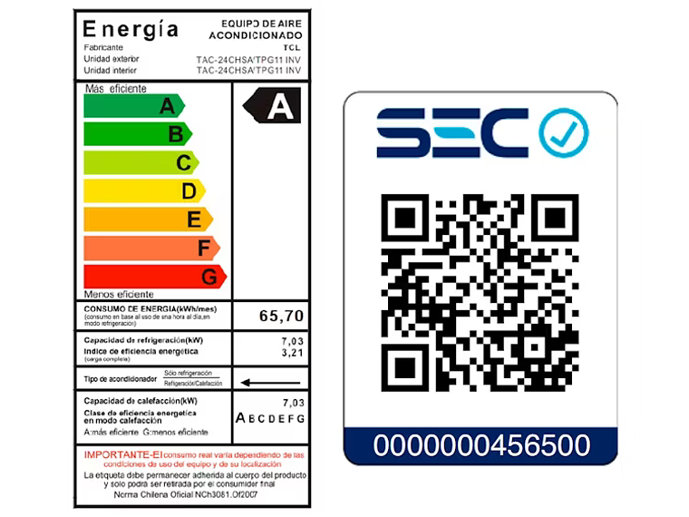 IRE ACONDICIONADO INVERTER SMART TCL 24000 BTU FRIO/CALOR 2