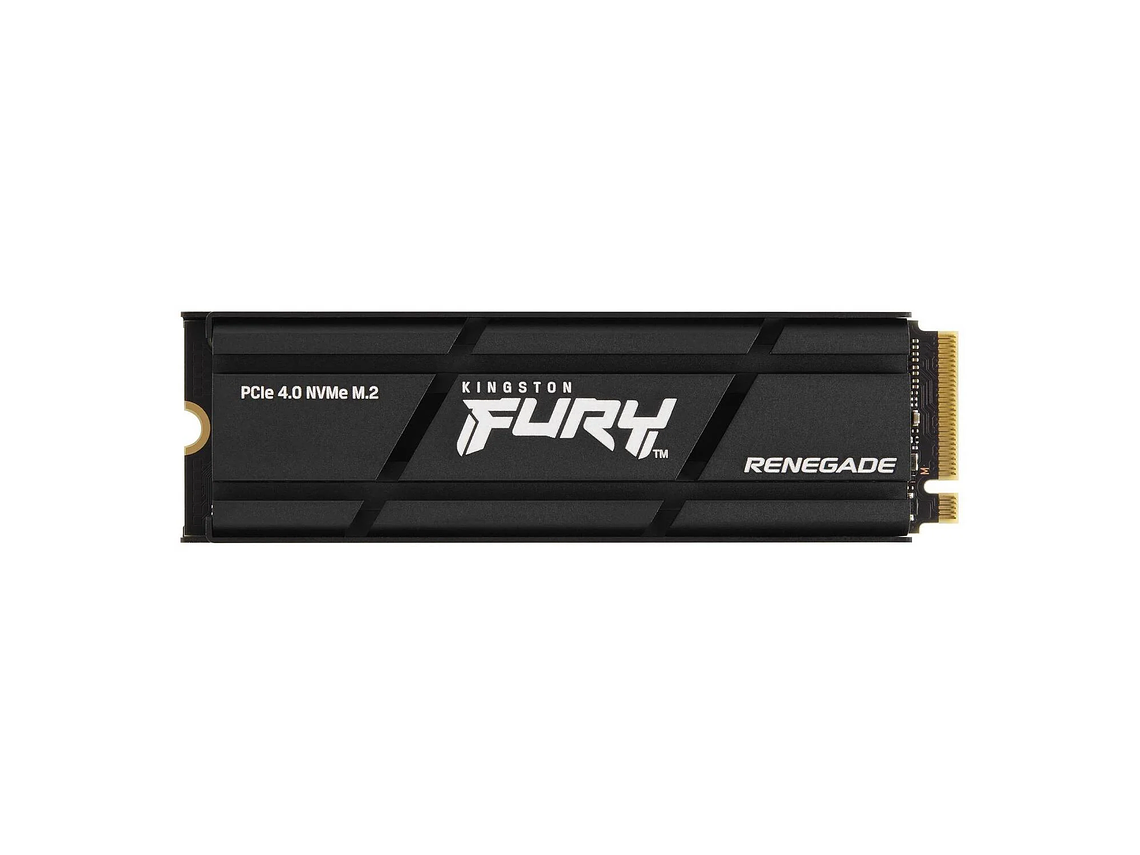 UNIDAD DE ESTADO SÓLIDO KINGSTON FURY RENEGADE, 2 TB, M.2 2280 PCIE 4.0, CON HEATSINK, PARA PS5 1