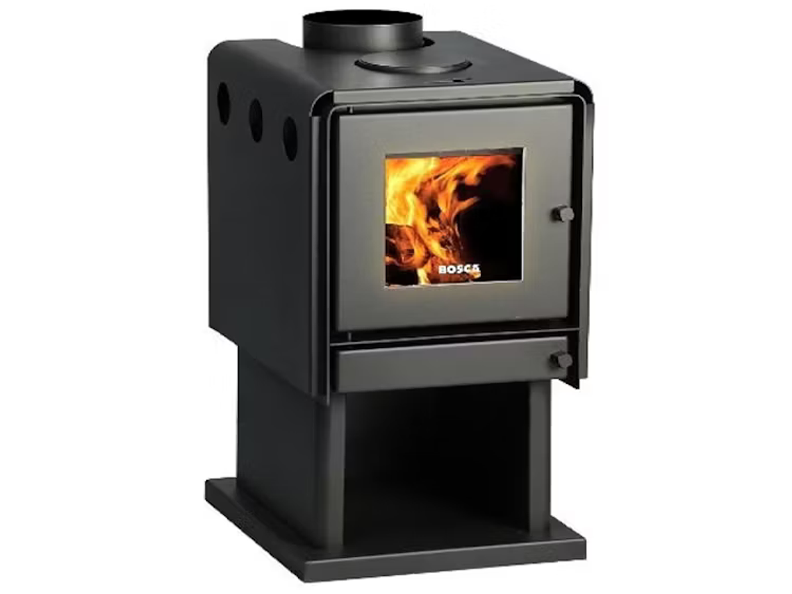 CALEFACTOR A LEÑA 7,5KW MULTIBOSCA 350. BOSCA 1