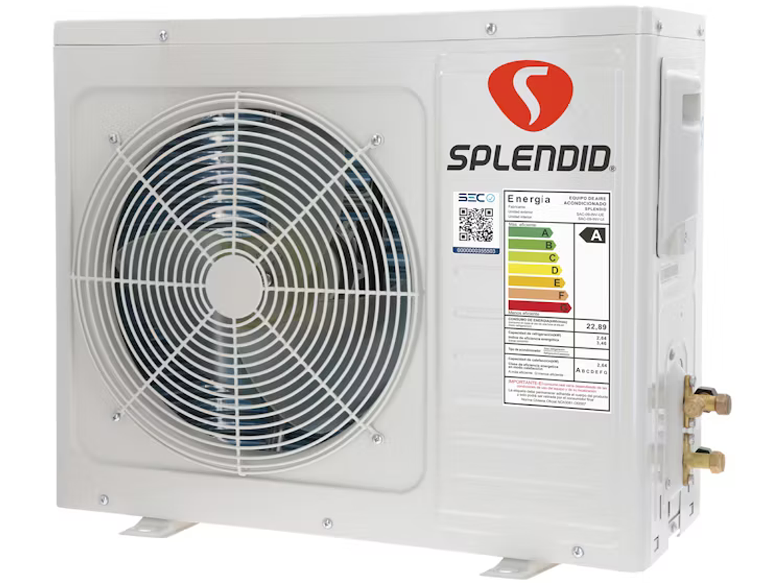 AIRE ACONDICIONADO SPLIT 9000 BTU ON/OFF MODO CALEFACCIÓN 4
