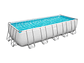 PISCINA ESTRUCTURAL BESTWAY POWER STEEL CON ACCESORIOS 640 X 274 X 132 CM - Miniatura 1